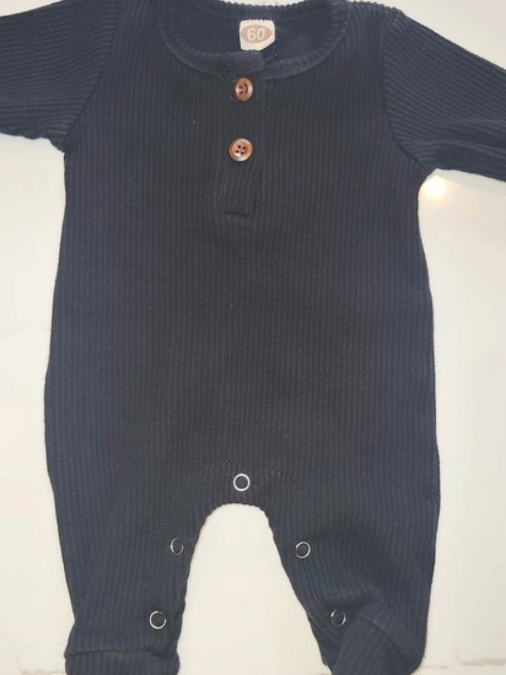 Baby 0-3M Black Like New